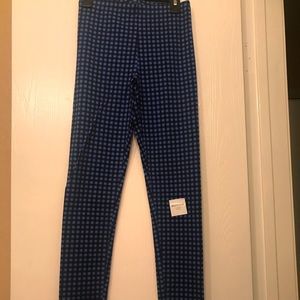 Girls leggings (blue/black)